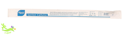 SUCTION CATHETER 10FG AKACIA BLACK (PACK OF 10)