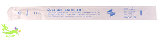 SUCTION CATHETER SACLIN 12FR WHITE (PACK OF 10)