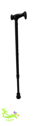 Walking Stick Classic Adjustable Black