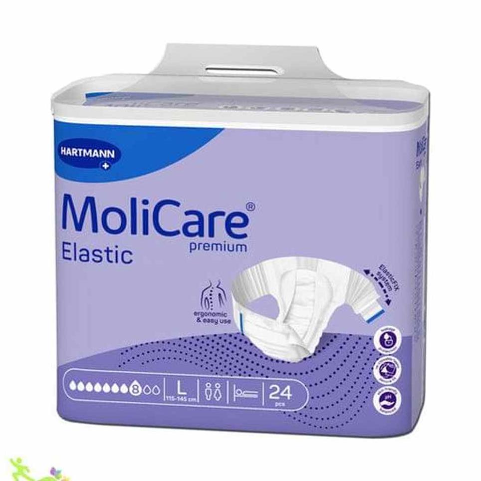 MoliCare Premium Elastic Protective Briefs – Large (8 Drop Overnight) - T QUIP