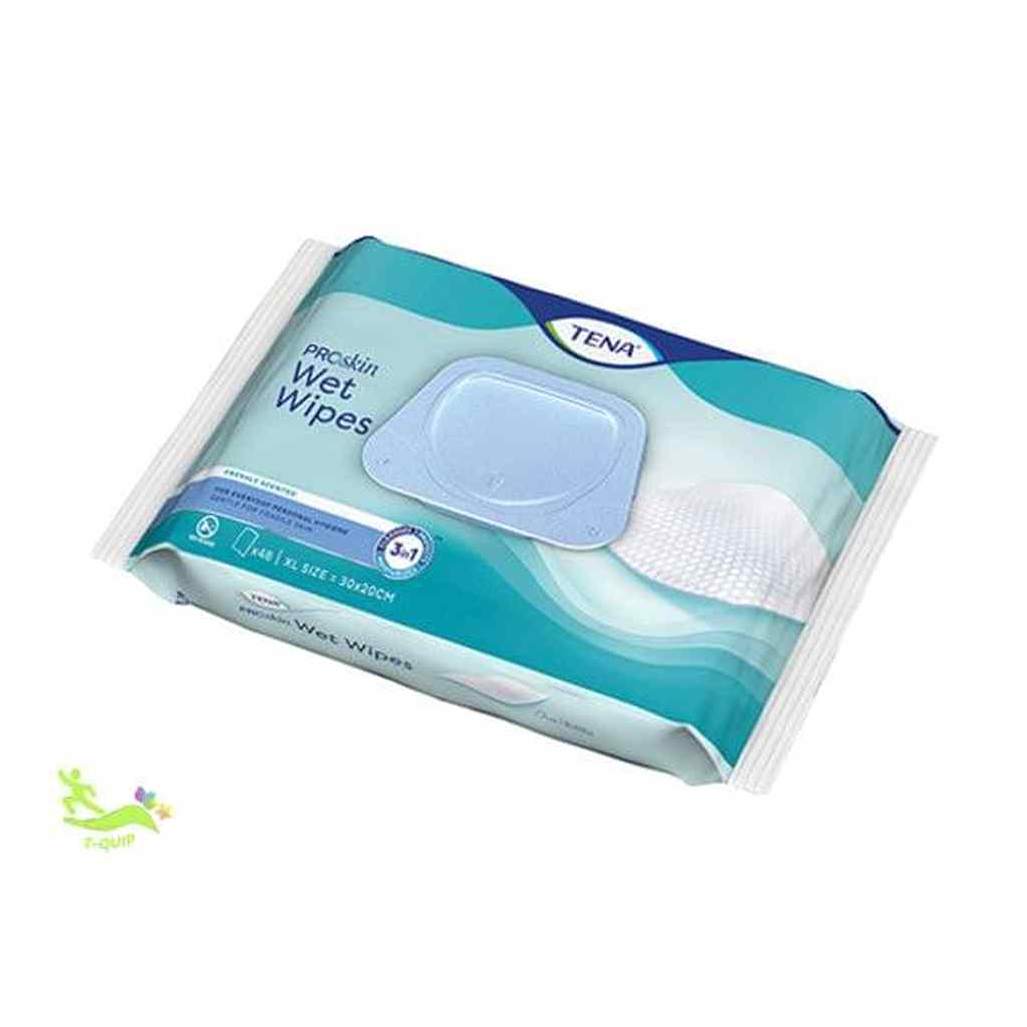 TENA PROSKIN WET WIPES 48s - T QUIP