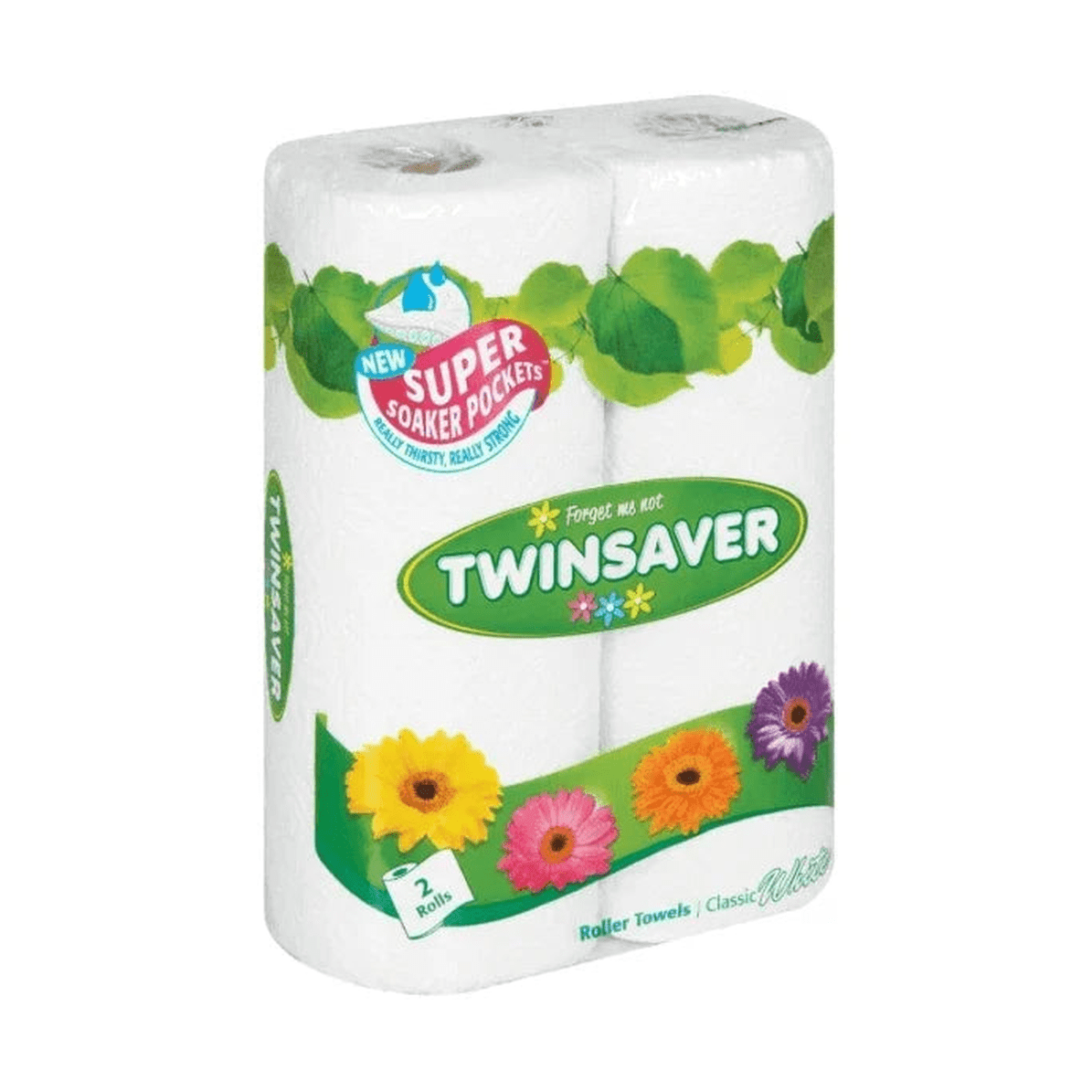TWINSAVER ROLLER KITCHEN TOWEL 2 PACK - (PACK OF 4) - T QUIP
