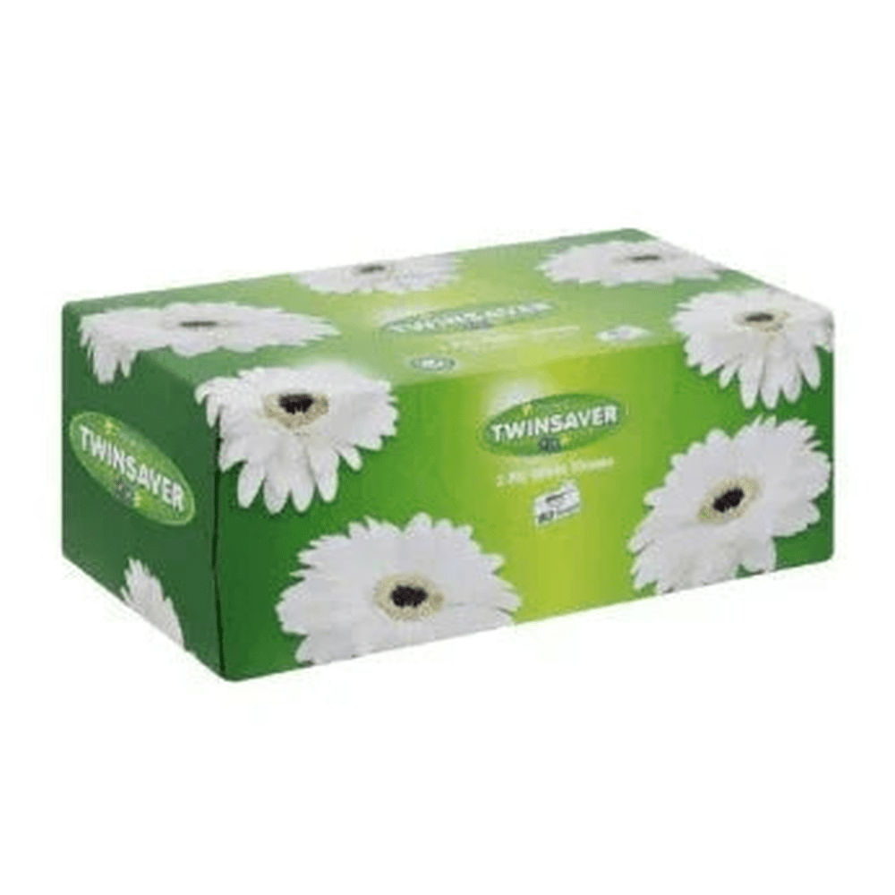 TWINSAVER TISSUES 2PLY 205X190MM (PACK OF 4) - T QUIP