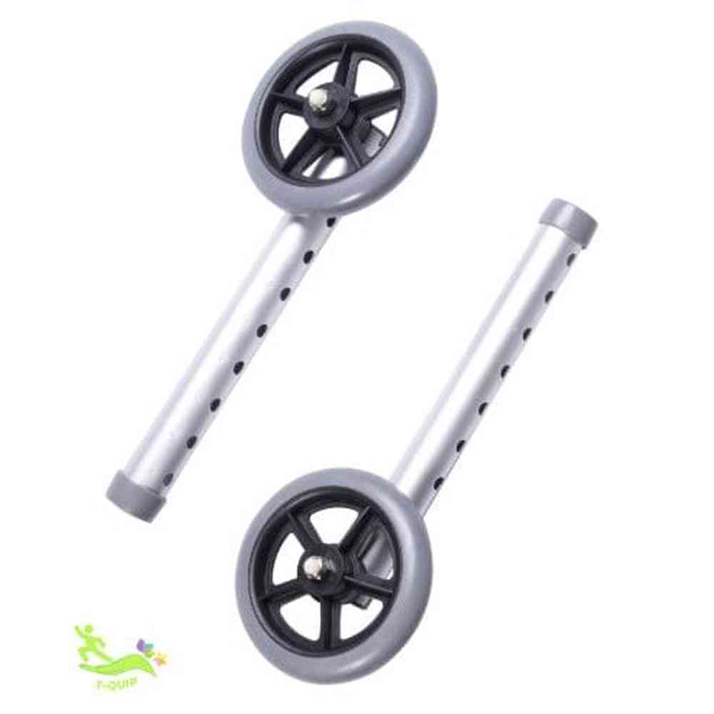 Universal Rollator Replacement Wheel Set – Durable All-Terrain Support Wheels (Pair) - T QUIP