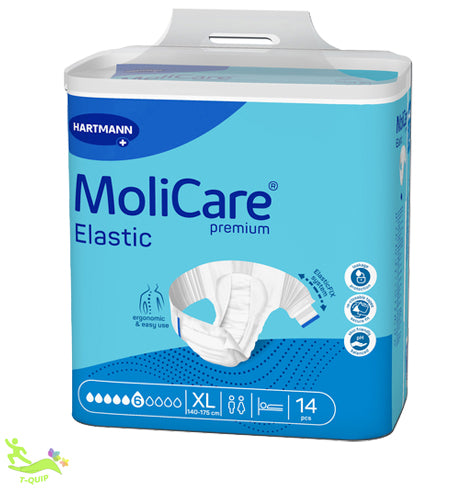 MOLICARE PREMIUM ELASTIC 6 drop Daytime - X-Large