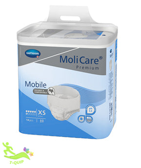MOLICARE PREMIUM MOBILE Pull Up 6 drop - X-Small