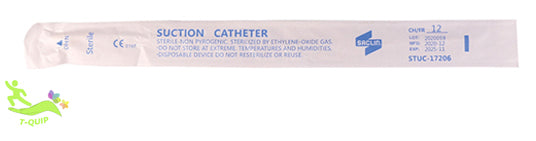 SUCTION CATHETER SACLIN 12FR WHITE (PACK OF 10)