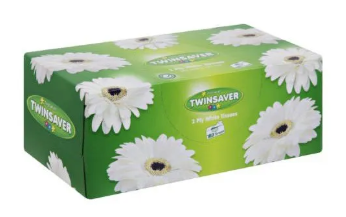 Box of Twinsaver tissues 