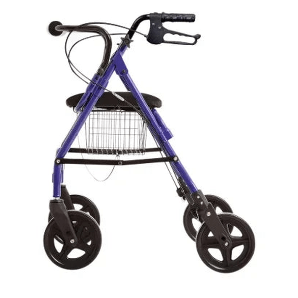 Lightweight Four-Wheel Walker with Comfort Seat - T QUIP