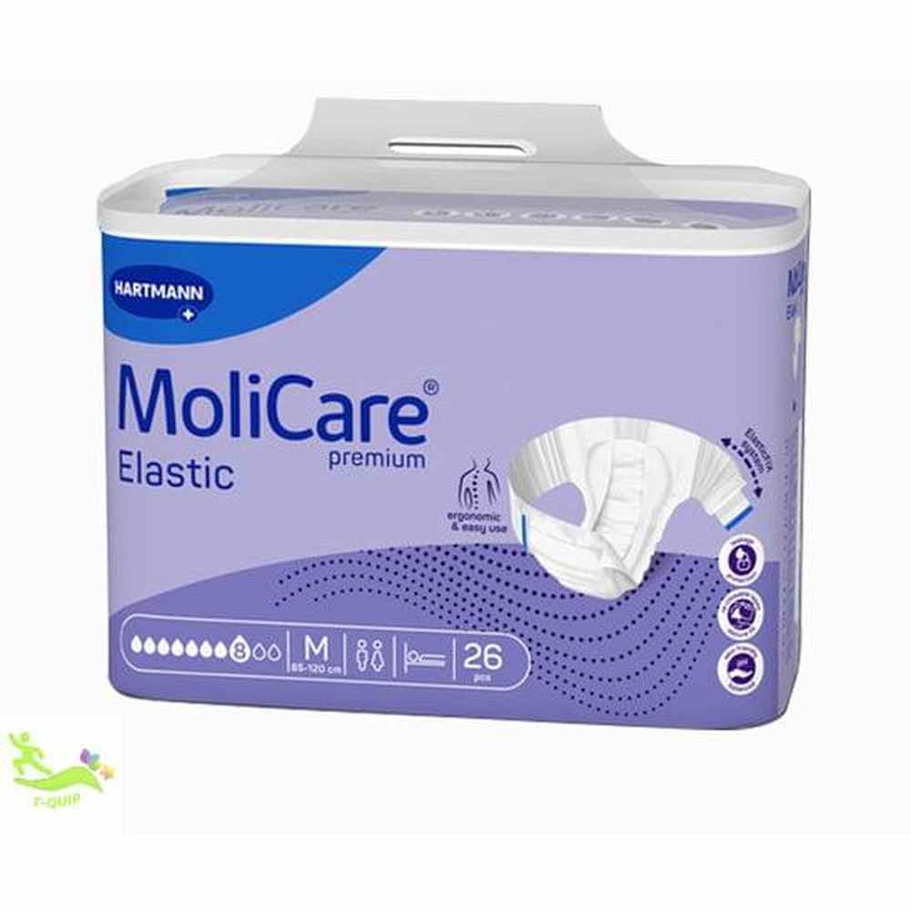 MoliCare Premium Elastic Protective Briefs – Medium (8 Drop Overnight) - T QUIP