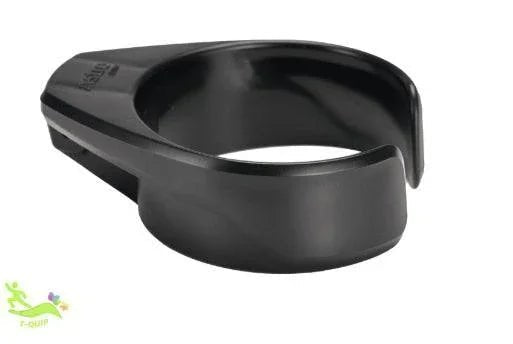 Plastic Cuffs for Crutches Adult Black - (10 PACK) - T QUIP