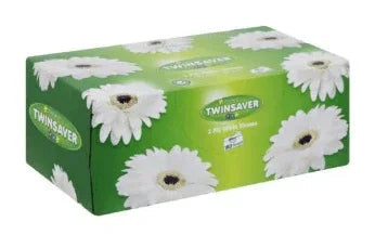 TWINSAVER TISSUES 2PLY 205X190MM (PACK OF 4) - T QUIP
